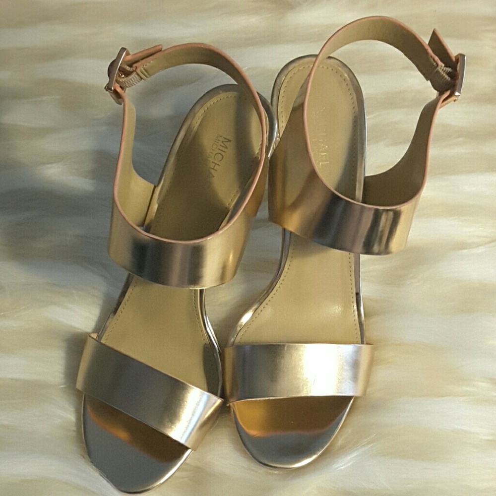 Michael kors rose gold with Strappy heels - Picture 8 of 8
